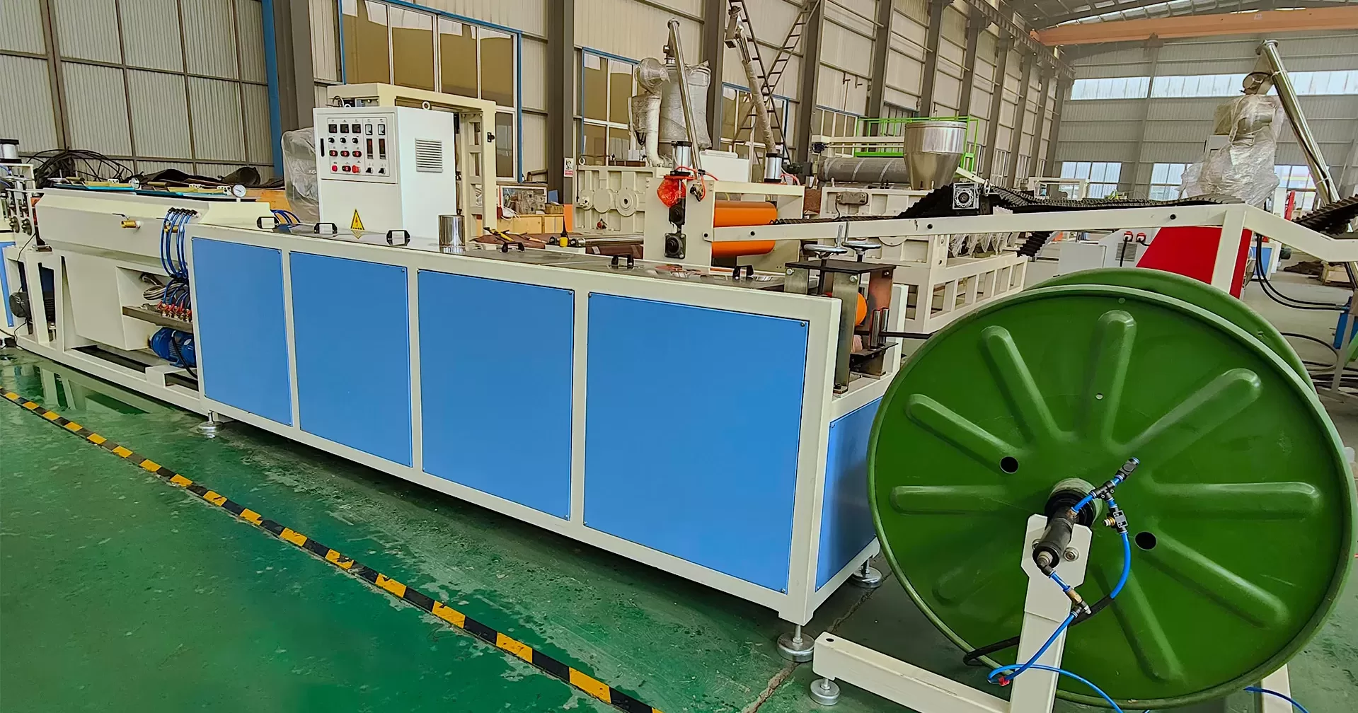 Heat Shrink Tubing Extrusion&Expansion Line, Heat Shrink Tubing Production Line, Plastic Extrusion&Expansion